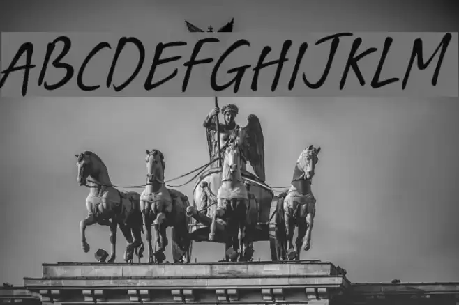 Xyling Font examples