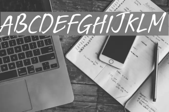 Xyling Font examples