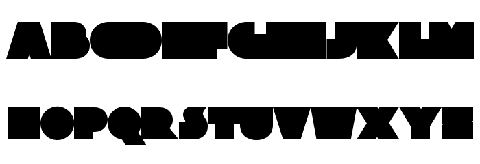XylitolBack-Regular Font LOWERCASE