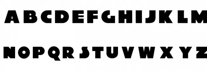 XylitolFront-Regular Font LOWERCASE