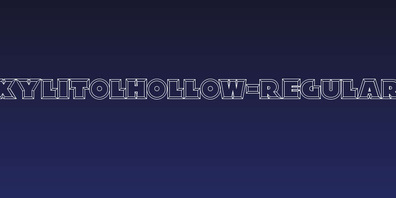 XylitolHollow-Regular Social Header