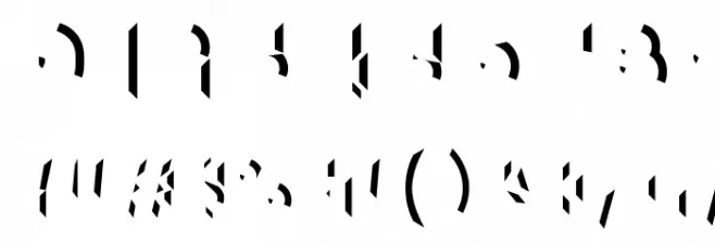 XylitolRight-Regular Font OTHER CHARS