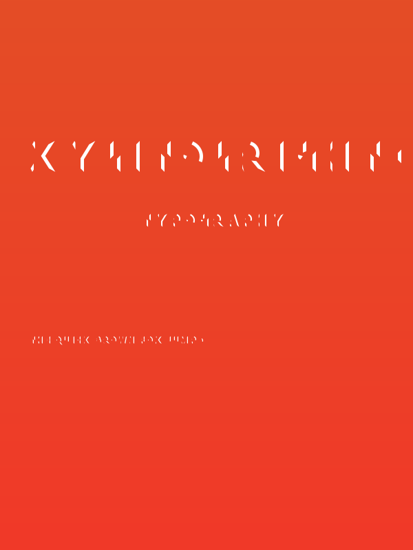 XylitolRight-Regular Poster