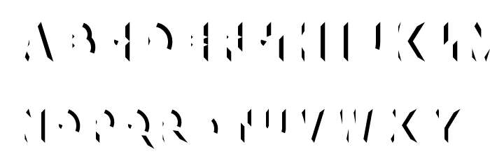 XylitolRight-Regular Font LOWERCASE