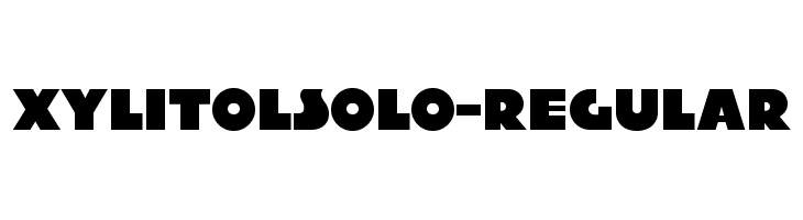 XylitolSolo-Regular Font