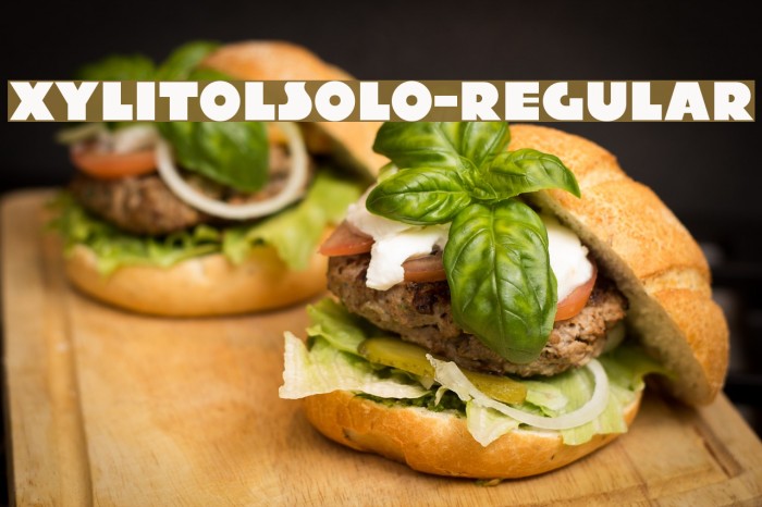 XylitolSolo-Regular Font examples