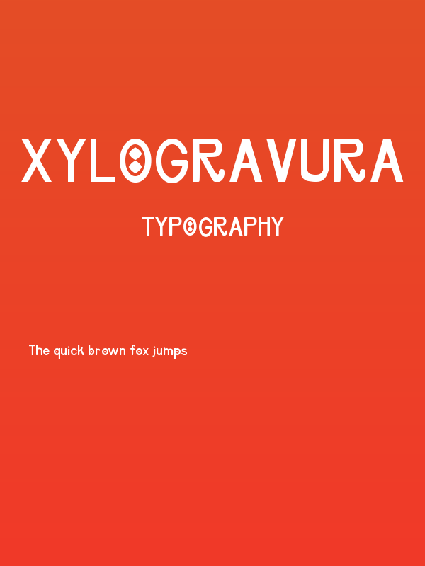 Xylogravura Poster