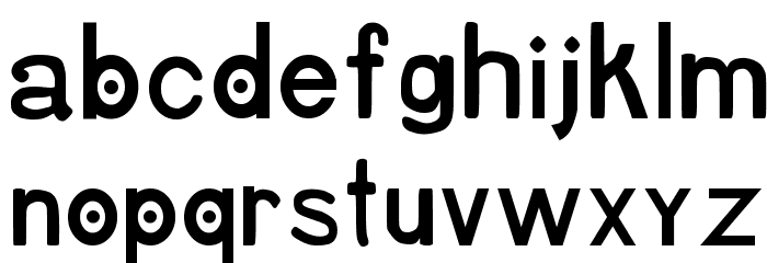 Xylogravura Font LOWERCASE