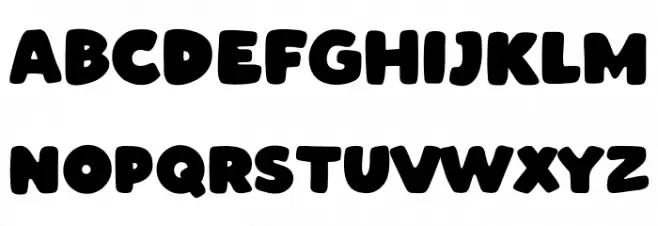 Xylomylo Free Regular フォント 大文字