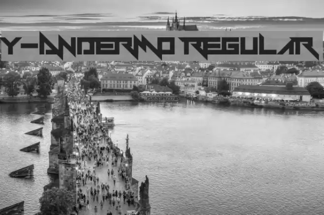 Y-Andermo Regular Font examples