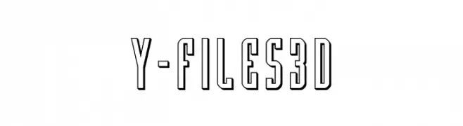 Y-Files 3D  नि: शुल्क फ़ॉन्ट्स डाउनलोड