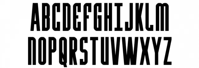 Y-Files Bold Compact Font Litere mari