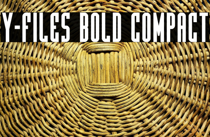 Y-Files Bold Compact Example 3