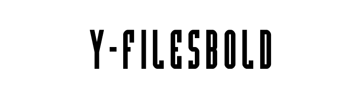 Y-Files Bold  les polices de caractères gratuit tlcharger