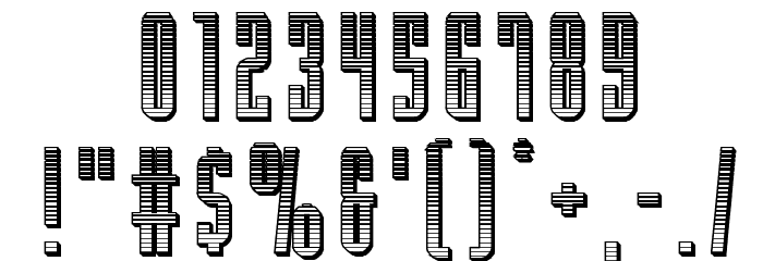 Y-Files Chrome Font OTHER CHARS
