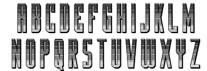 Y-Files Chrome Font LOWERCASE