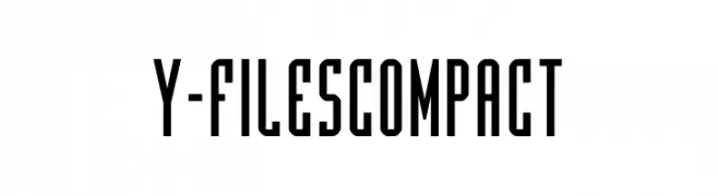 Y-Files Compact  Frei Schriftart Herunterladen
