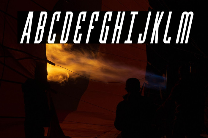 Y-Files Condensed Italic Example 1