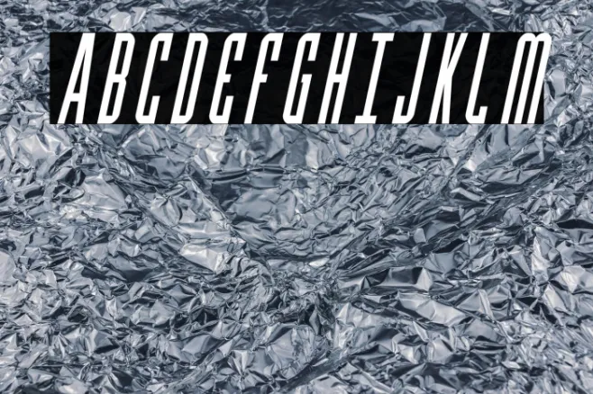 Y-Files Condensed Italic Example 3