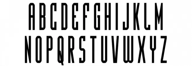 Y-Files Condensed Font LOWERCASE