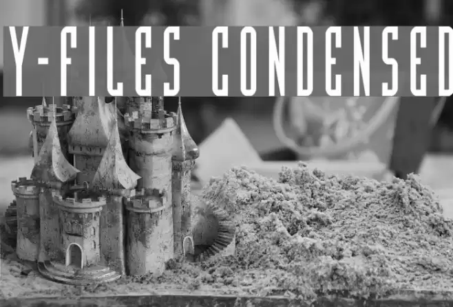 Y-Files Condensed Fuentes examples