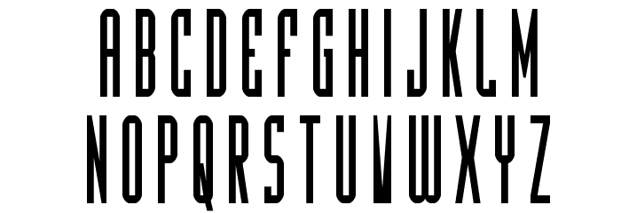 Y-Files Condensed Font LOWERCASE