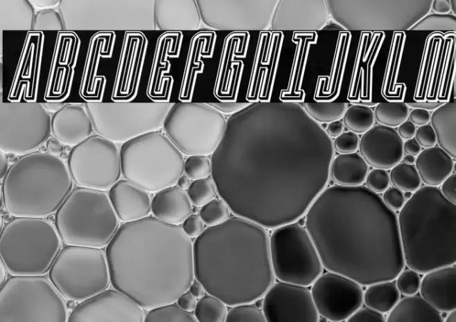 Y-Files Engraved Italic Шрифта examples