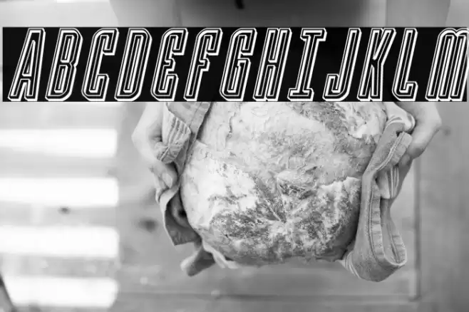 Y-Files Engraved Italic Шрифта examples