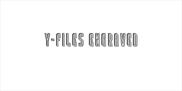 Y-Files Engraved Logo