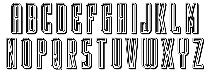 Y-Files Engraved Font LOWERCASE