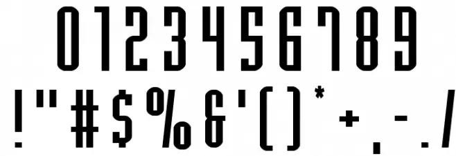 Y-Files Expanded Font Alte caractere