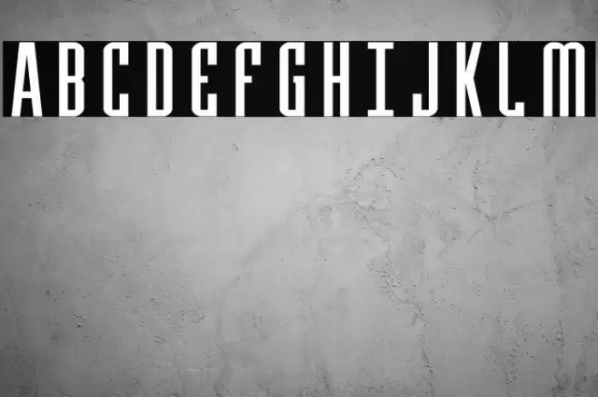 Y-Files Expanded Font examples