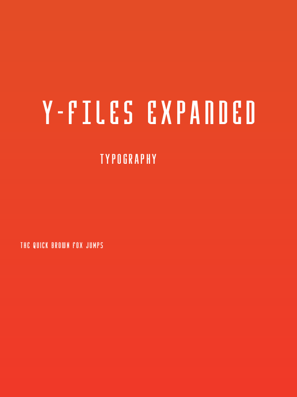 Y-Files Expanded Poster