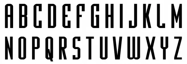 Y-Files Expanded Schriftart Kleinbuchstaben