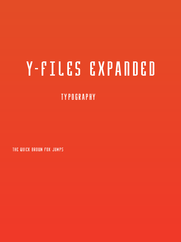 Y-Files Expanded Poster
