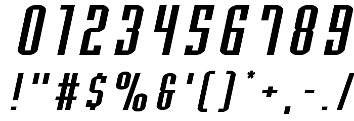 Y-Files Extra-Expanded Italic Fuentes OTROS CHARS