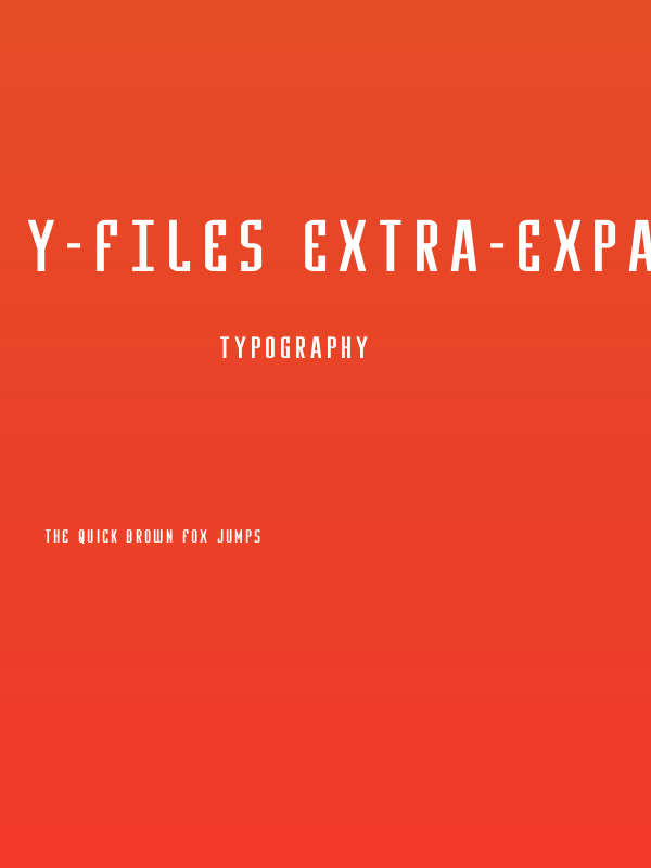 Y-Files Extra-Expanded Poster