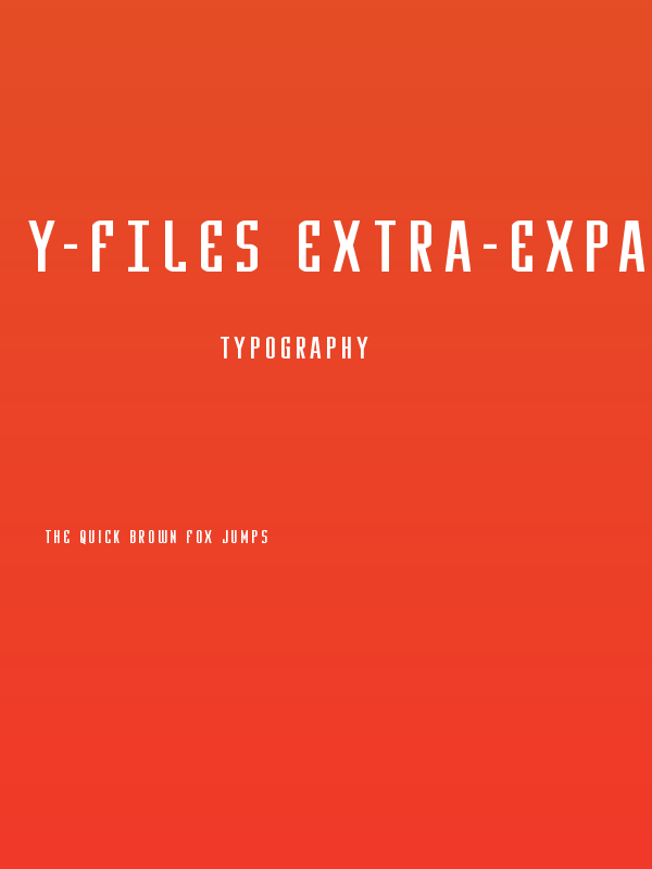 Y-Files Extra-Expanded Poster