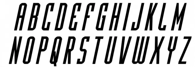 Y-Files Italic Шрифта строчной