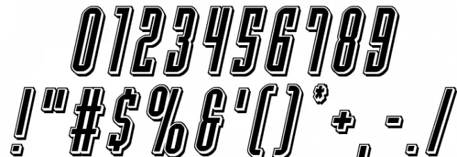 Y-Files Punch Italic Schriftart Anderer Schreiben