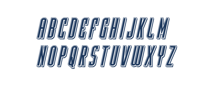 Y-Files Punch Italic Lowercase