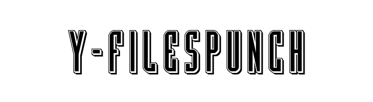Y-Files Punch  font caratteri gratis