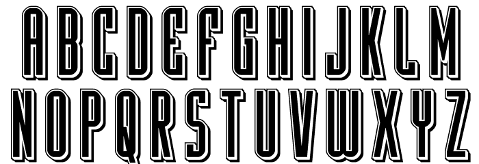Y-Files Punch Font LOWERCASE