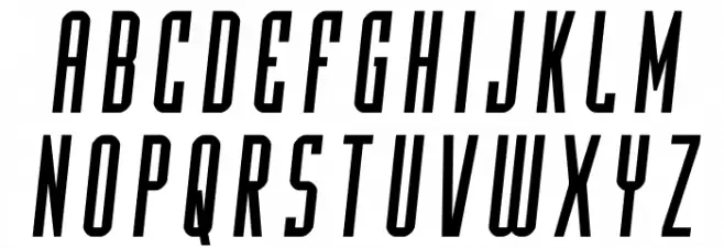 Y-Files Semi-Italic Fuentes MINÚSCULAS