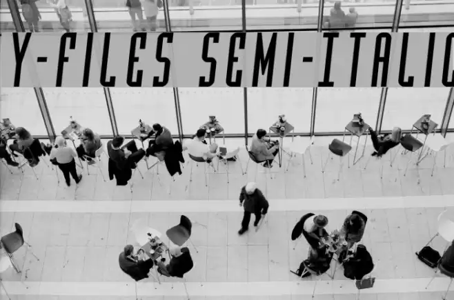 Y-Files Semi-Italic Font examples