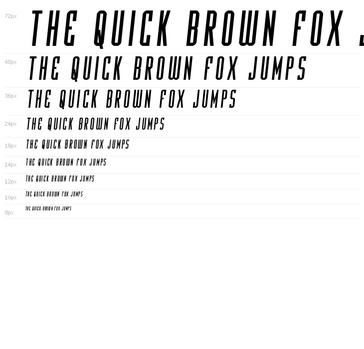 Y-Files Semi-Italic Waterfall