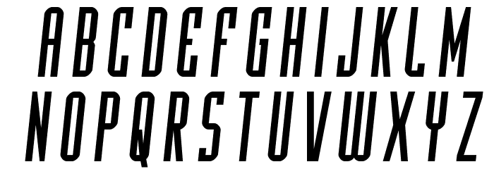 Y-Files Semi-Italic Font LOWERCASE