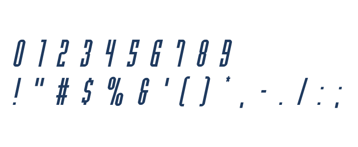 Y-Files Title Italic Other Characters