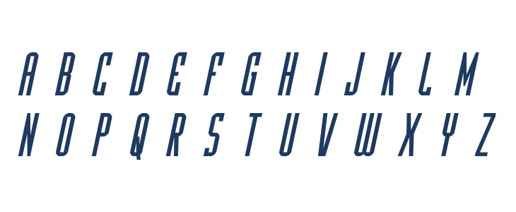 Y-Files Title Italic Lowercase