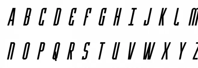 Y-Files Title Italic फ़ॉन्ट अपरकेस